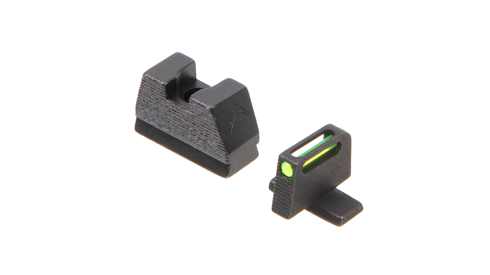 Rainier Arms Sig Sauer P Fiber Optic Suppressor Height Sight Set Logo