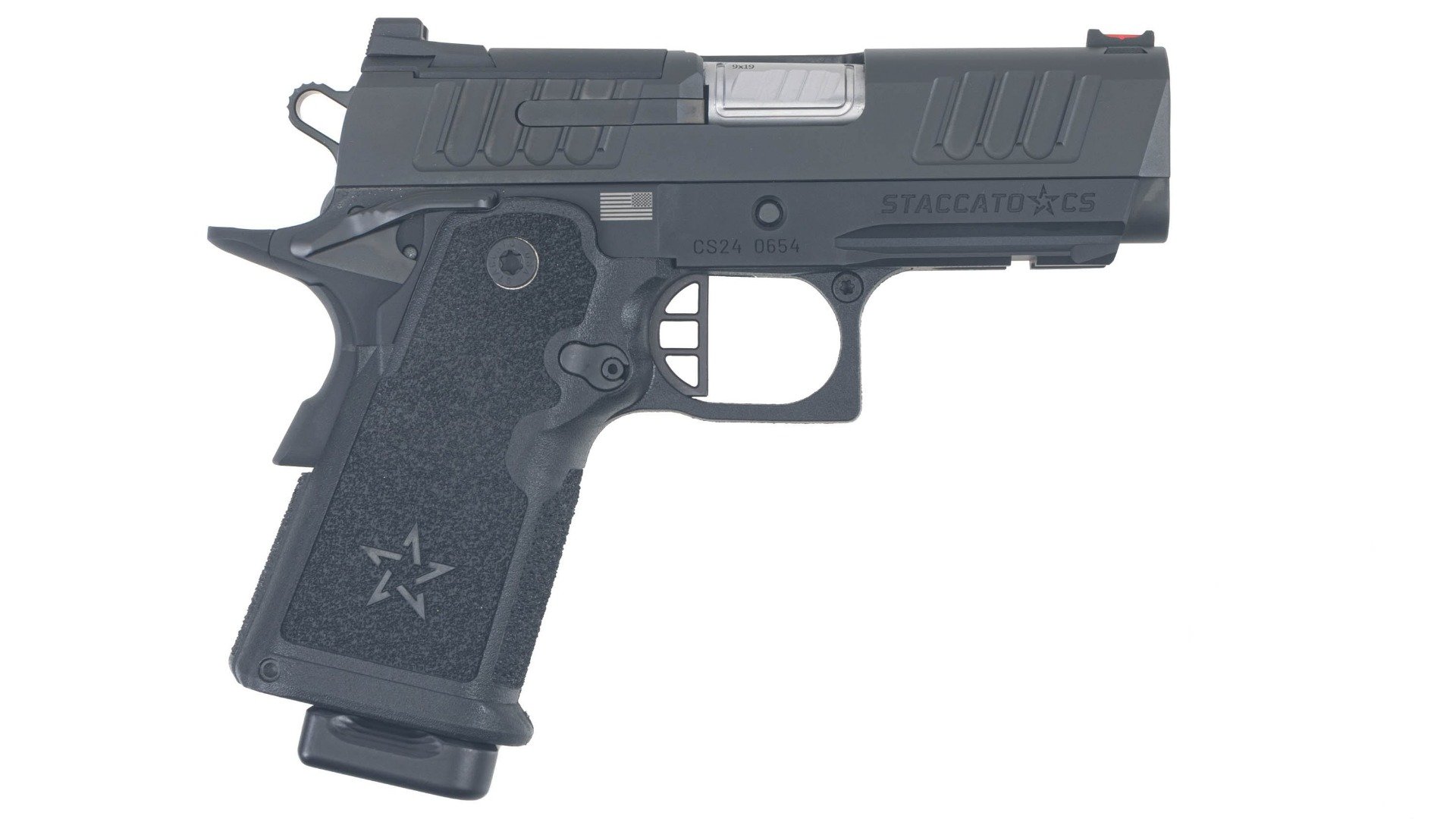 Staccato Cs Al Frame Compact Optics Ready Mm Pistol Flat