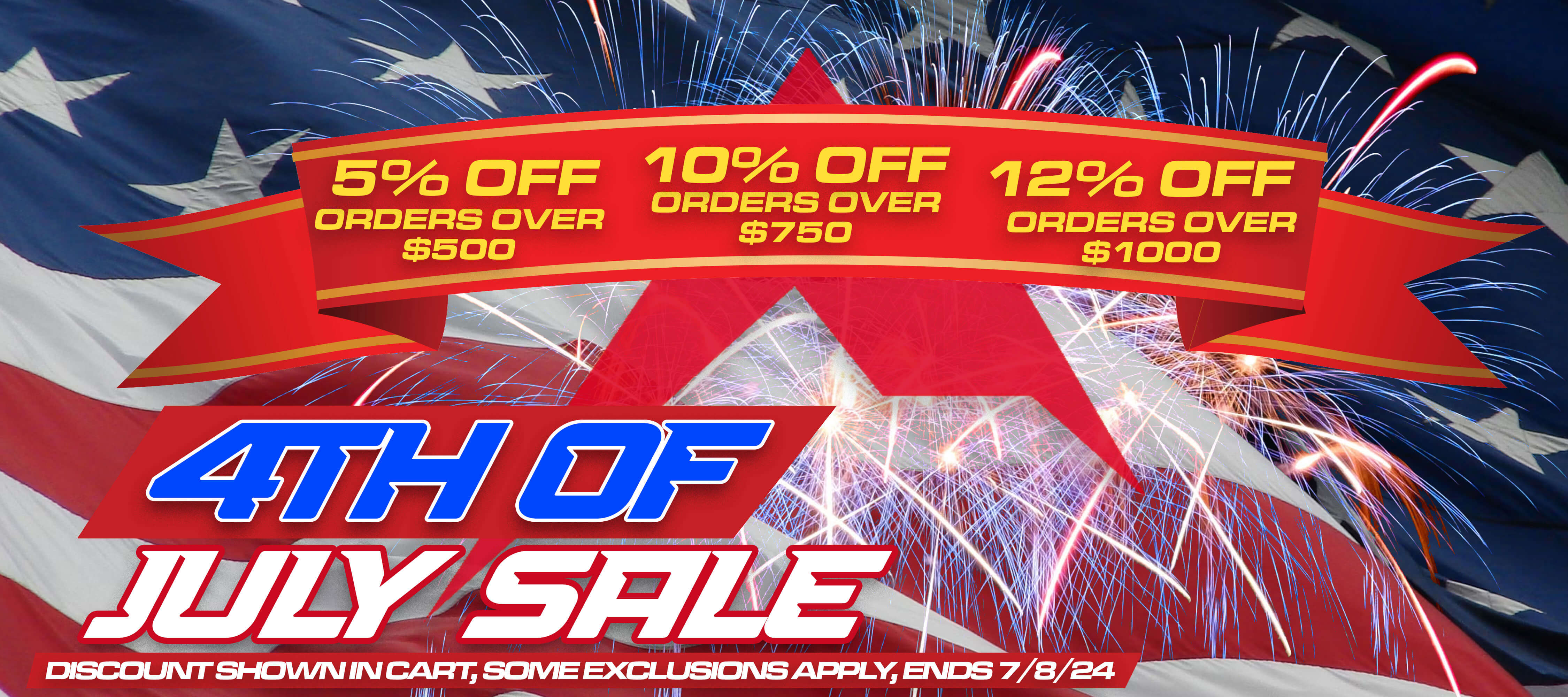 4th of July Sales