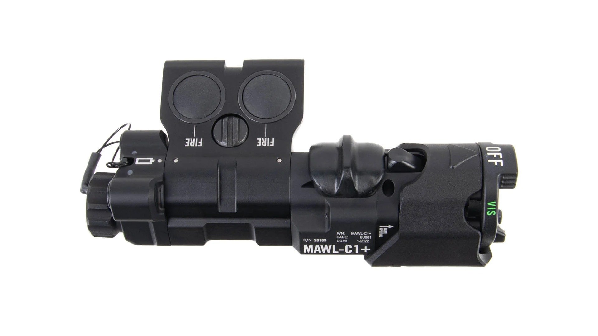 MAWL-C1+ Laser Aiming Device With VIS LED/VIS LASER/IR LASER/IR