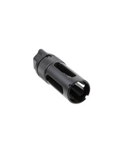 Schmeisser .223/5.56 NO FLASH Muzzle Device w/ Glass Breaker - 1/2x28