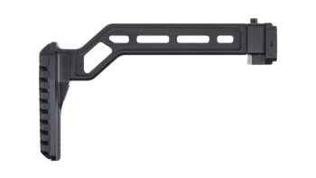 A3 Tactical Picatinny Modular Offset Folding Stock - 7.75" A3T Rubber Pad