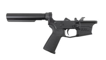 Aero Precision EPC-9 Carbine Complete Lower Receiver w/MOE Grip, No Stock - Black 