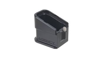 Agency Arms +5 9MM Magazine Extension for Glock 17 - Black