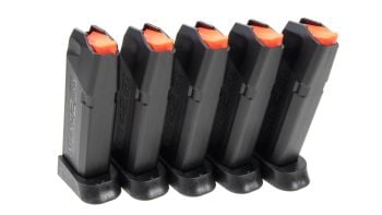 Amend2 A2-19 9mm Magazine For Glock 19 - 15 Rounds (5 Pack)