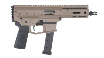 Angstadt Arms MDP-9 Roller-delayed 9MM Pistol - 6" FDE