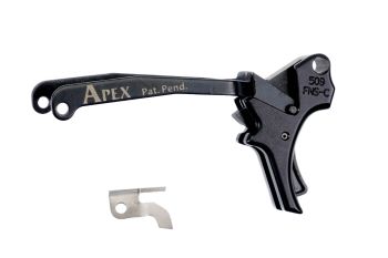 Apex Tactical Specialties FN 509 Action Enhancement Trigger Kit - Curved/Black