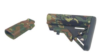 B5 Systems Bravo Stock / P-Grip 22 Flecktarn Combo Kit (Limited Edition)