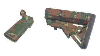 B5 Systems Bravo Stock / P-Grip 23 Flecktarn Combo Kit (Limited Edition)