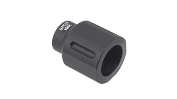 Battle Arms Development 9mm Hex Flash Can Muzzle Device - 1/2x28"