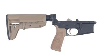 Bravo Company MFG (BCM) AR-15 Complete Lower Receiver w/ MK2RMS-M1T0 Mod 2 SOPMOD - WIDEBODY - FDE