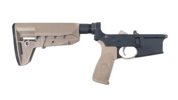 Bravo Company MFG (BCM) AR-15 Complete Lower Receiver w/ MOD2 SOPMOD Widebody - FDE