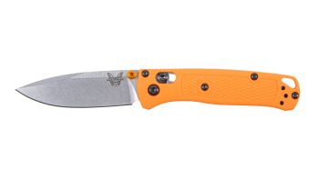 Benchmade 533 Mini Bugout Folding Knife - Orange/Satin