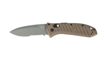 Benchmade 5700SGY-1 Auto Presidio II Knife - Burnt Bronze