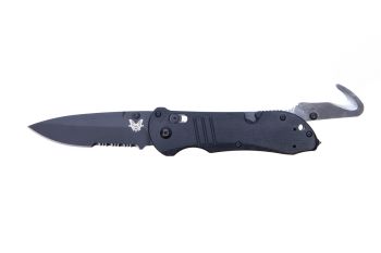 Benchmade 917SBK Tactical Triage Knife - Serrated Black