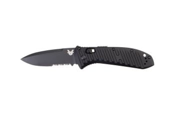 Benchmade Auto PRESIDIO II Knife - Serrated Black