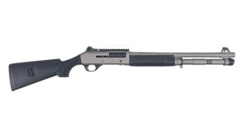 Benelli M4 Tactical Stock Semi-Auto 12 Gauge Shotgun - 18.5" Titanium Cerakote