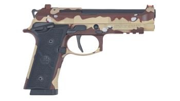 Beretta 92XI SAO Optic Ready 9mm Pistol - Chocolate Chip Camo (Limited Edition)