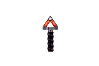 Blitzkrieg Components AR-15 Chevron Front Sight Post (Orange/Tritium Dot)