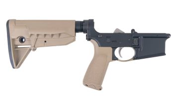 Bravo Company MFG (BCM) AR-15 Complete Lower Receiver w/ MK2RMS-M1T0 Mod-0 SOPMOD - FDE