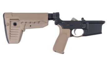 Bravo Company MFG (BCM) AR-15 Complete Lower Receiver w/ MK2RMS-M1T0 Mod-1 SOPMOD - FDE