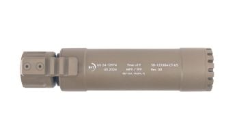 Brugger & Thomet (B&T) TP9 RBS 9mm Suppressor - FDE