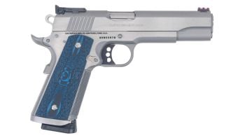 Colt 1911 Government Gold Cup Trophy 9mm Pistol - Stainless