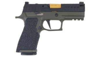 Danger Close Armament Sig Sauer P320 X-Carry 9MM Signature Pistol - OD Green/TiN