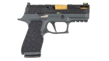 Danger Close Armament Sig Sauer P320 X-Compact 9mm Signature Pistol - Sig Grey/TiN