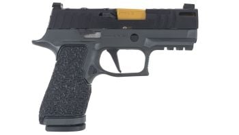 Danger Close Armament Sig Sauer P320 X-Compact 9mm Signature Pistol - Sig Dark Grey/TiN