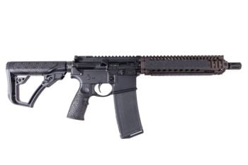 Daniel Defense DDM4 MK18 5.56 NATO SBR - 10.3" Black w/ FDE RIS II