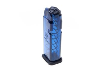 Elite Tactical Systems (ETS) 9mm Magazine For Glock 19/26 - 15rd Blue