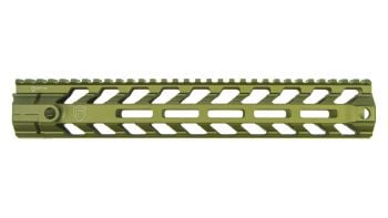 Fortis MFG AR-15 REV 2.0 Free Float Rail System - OD Green