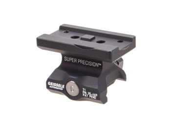 Geissele Super Precision Aimpoint T1 Optic Mount - Lower 1/3 Co-Witness Black