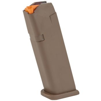 Glock G17 OEM Gen 5 9mm Magazine - FDE 17rd