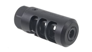 Icon Defense Tru-Core Black Shell/Black Nitride Core .223/5.56 Muzzle Brake - 1/2x28