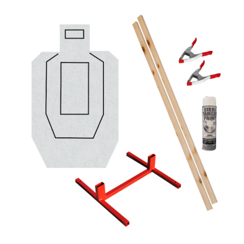 Infinite Defense Target Range Bundle Kit - Silhouette Target