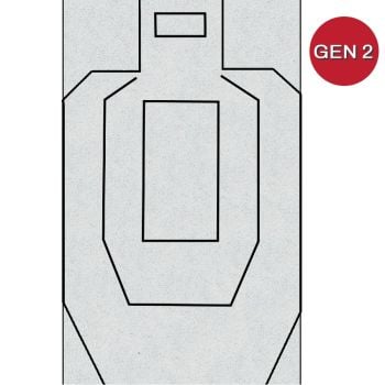 Infinite Defense Self-Healing Infinity Target - USPSA/IPSC Gen 2 Sheet