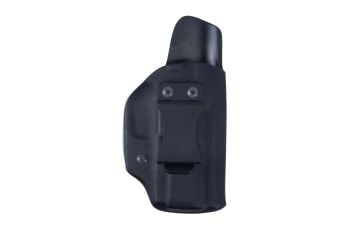 K Rounds IWB Clip Sig Sauer P320 Compact/Carry Holster 1.75" Belt Clip RH Straight Drop - Black