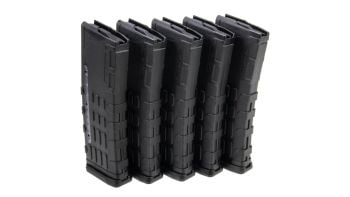 KCI USA AR-15 Polymer Magazine - 30rd (5 Pack)