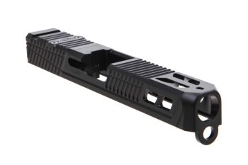 L2D Combat Catalyst Stripped Slide for Glock 17 Gen 3 - DLC Black