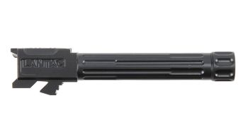 Lantac Fluted Threaded Barrel For Glock 19 - Black