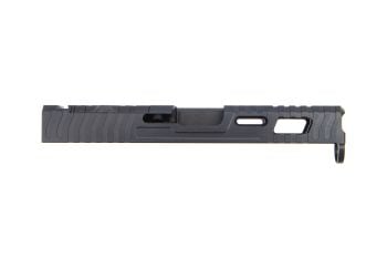 Lantac Razorback Windowed Stripped Slide For Glock 19 Gen 4