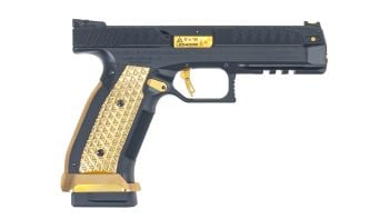 Laugo Arms Alien Black Gold Limited Edition 9mm Pistol - Full Kit 