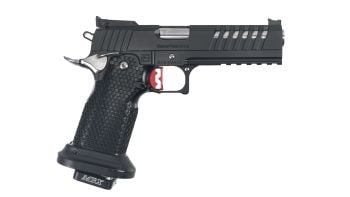 Masterpiece Arms DS9 Hybrid Optic Ready 9mm Pistol - Black / Red