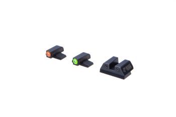 Night Fision Sig Sauer Glow Dome Tritium Night Sights Set - #8/8 "Square" Rear