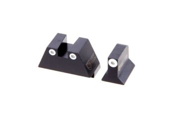 NIGHT FISION Suppressor Height TRITIUM SIGHT Set for GLOCK - Square Rear