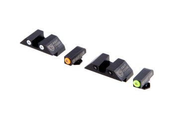 Night Fision Tritium Sight Set For Glock - Square Rear