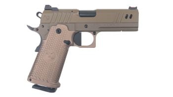 Nighthawk Custom BDS9 Commander Optic Ready Double Stack 9mm Pistol - Sandhawk Tan