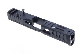 Norsso Reptile Compact RMR Slide For Glock 19 Gen 5 - Black DLC